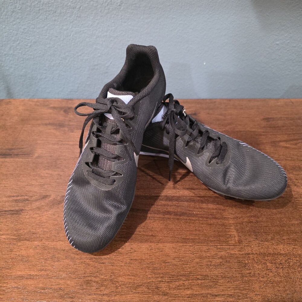 NIKE RACING Shoe Men 7.5 Zoom Rival M Black Gray Track Racing Spikes AH1020-004